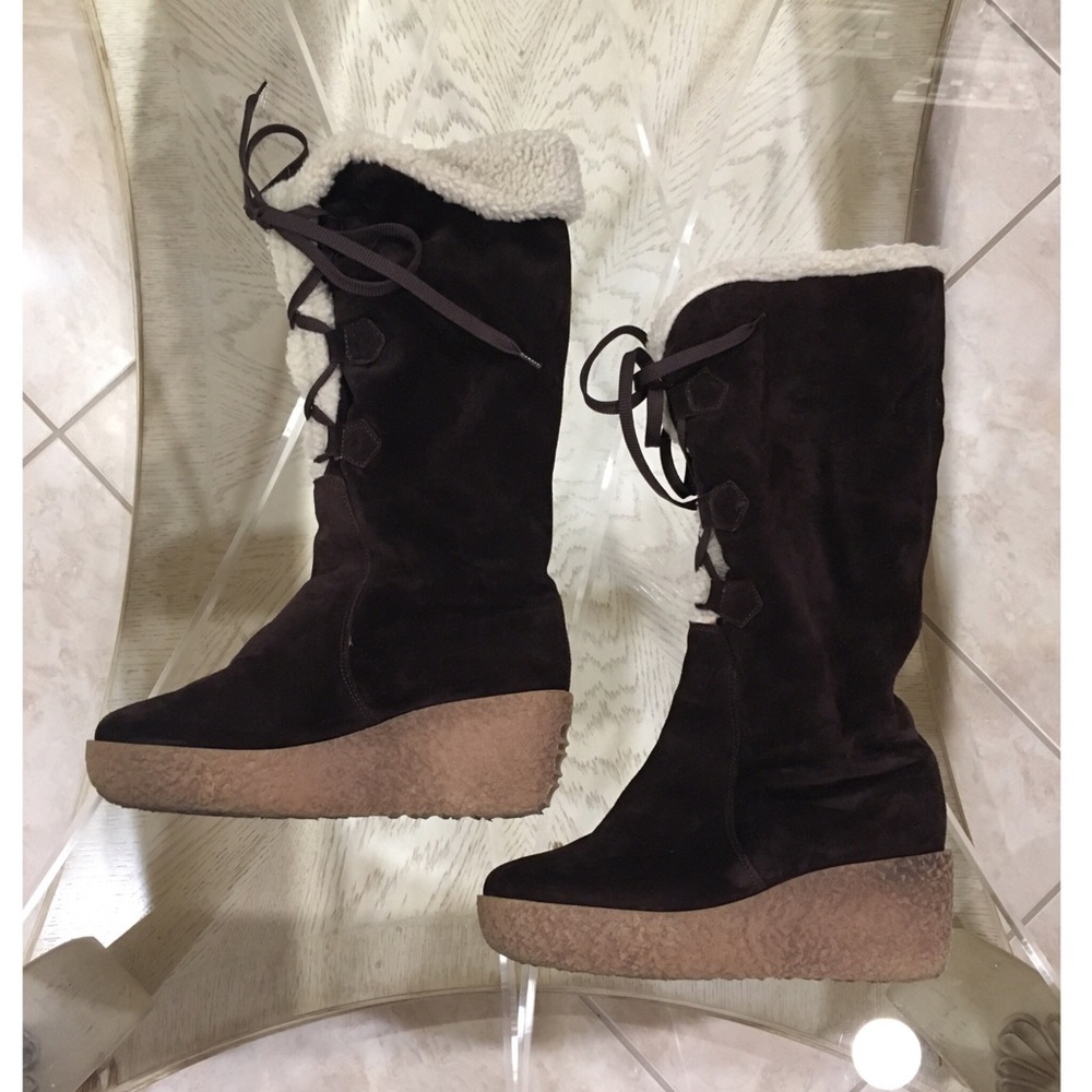 🤎✨Michael Kors - Brown Suede Boots✨🤎